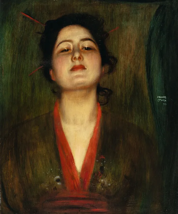 VARIOUS OTHERS – Contemporary Art Munich - Franz von Stuck: Damenportrait à la japonaise